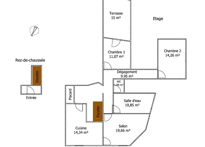 à Saint-andré-goule-d'oie Proche Puy Du Fou - Fr-1-426-570 Appartamento *